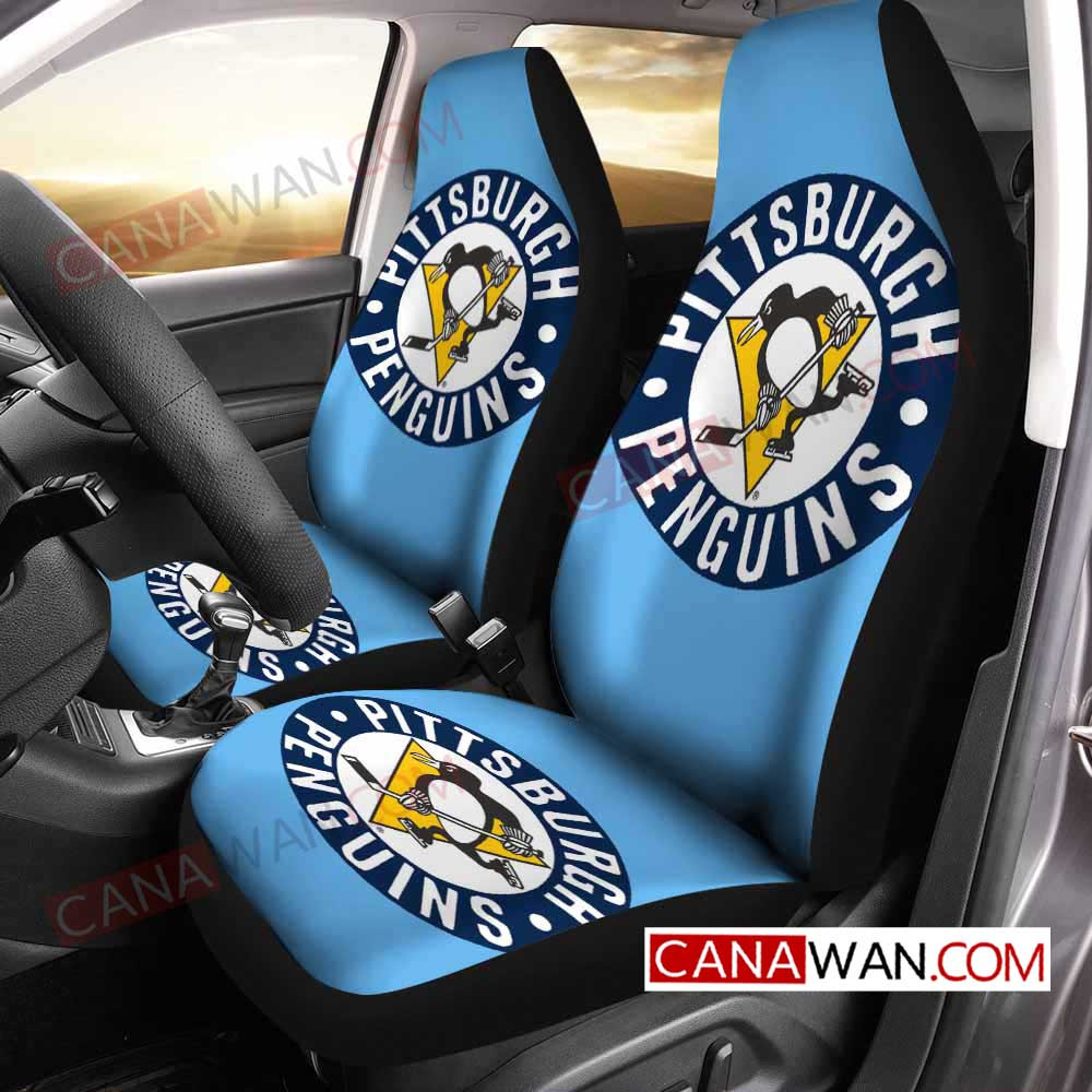 Pittsburgh Penguins Style128 3D Customized Personalized Car Seat Cover