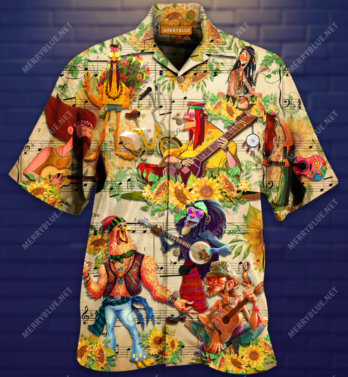 A Happy Go Lucky Ray Of Sunshine Unisex Hawaii Shirt Ha111803