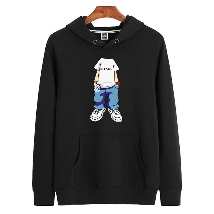 Hip Hop Boy Hoodie Rock Hoodie Adult Sports Hoodie