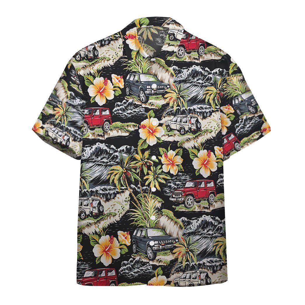 Gearhumans Vintage Pickup Trucks Custom Hawaiian Shirt Ha54364