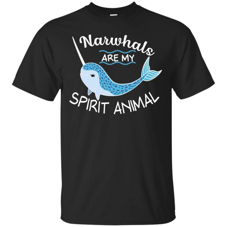 AGR Narwhals Are My Spirit Animal T-Shirt