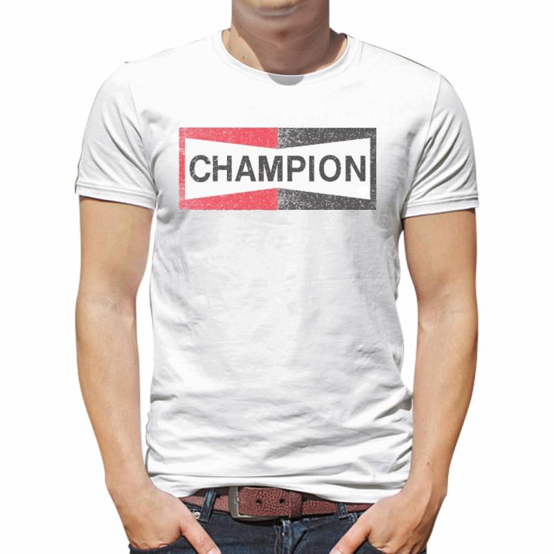 Best selling Look champion spark plug mens t-shirt – GST - Redditprint ...