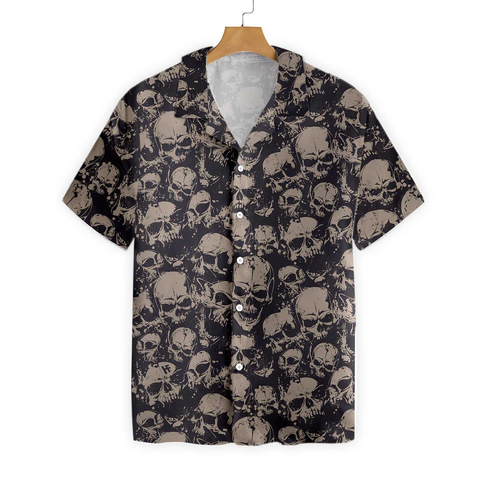 Skull And Cool Hawaii Shirt Ha48669