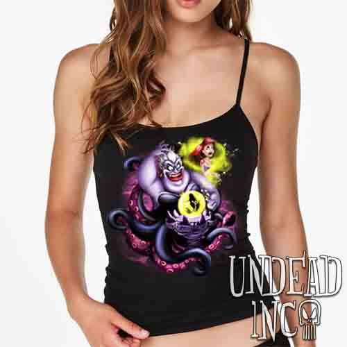 Villains Ursula – Ariel The Little Mermaid – Petite Slim Fit Tank