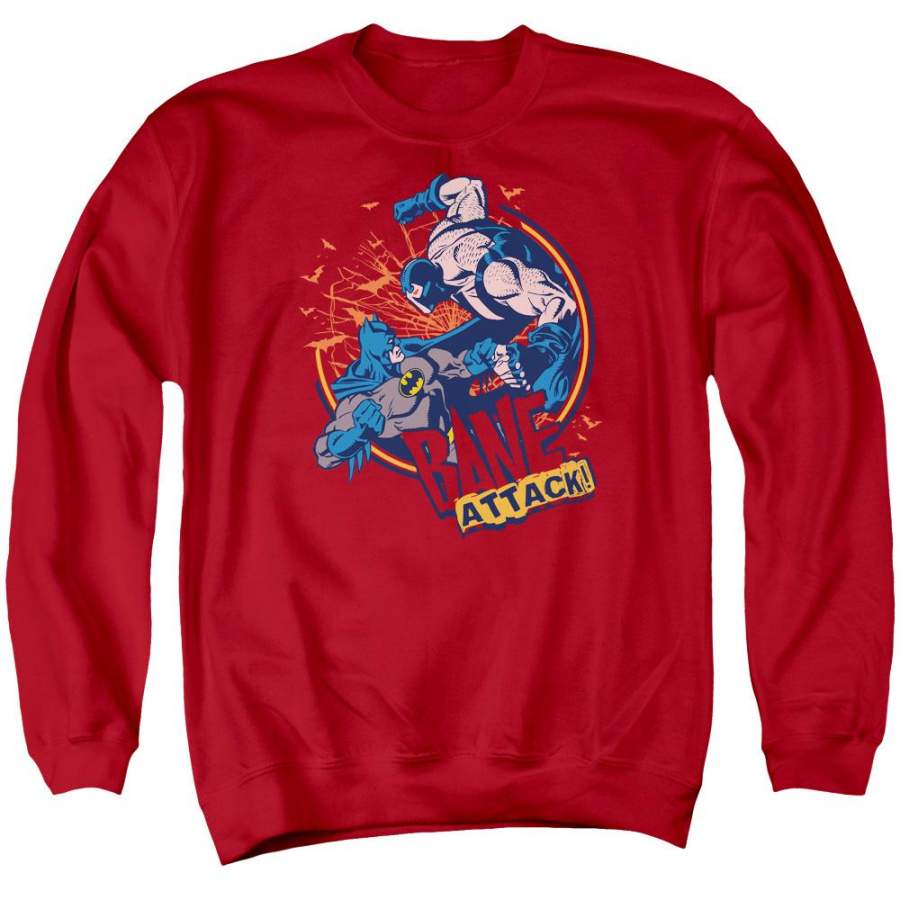 Batman – Bane Attack! Adult Crewneck Sweatshirt