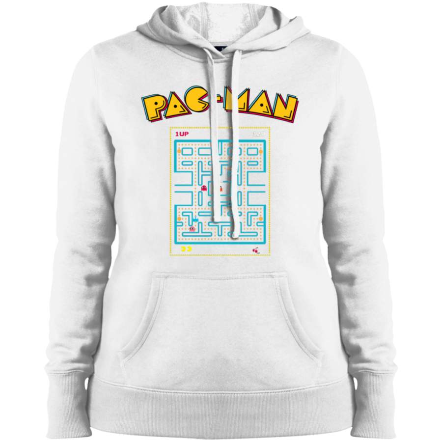 AGR Pac-man Ladies’ Pullover Hooded Sweatshirt