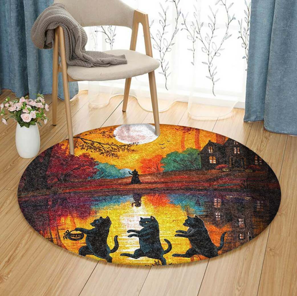 Halloween GE3015 Round Rug  CYSI2907