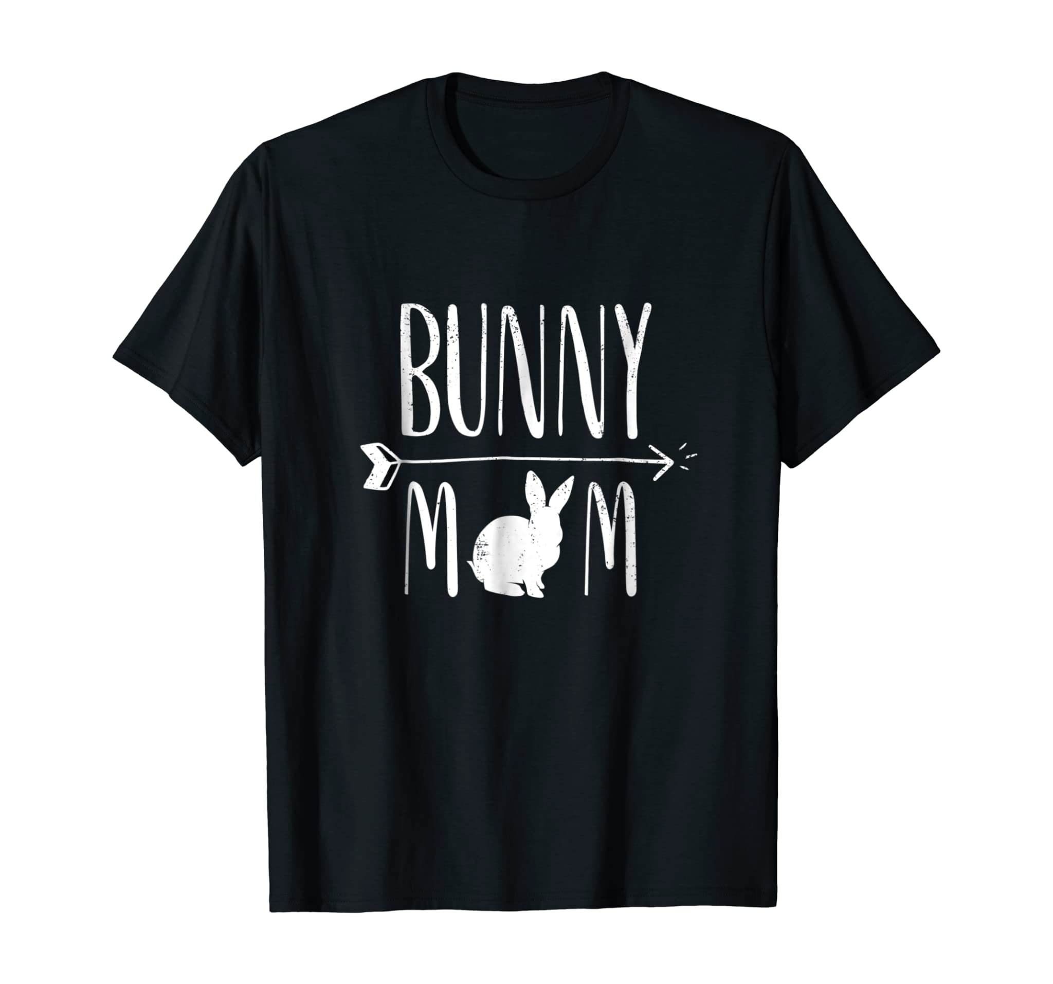 Bunny Mom Funny Bunnies White Rabbit Gift T-Shirt – White