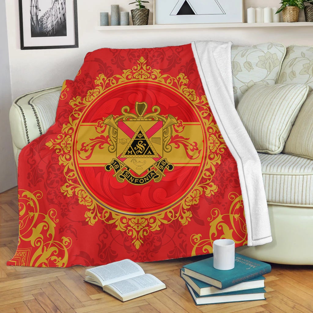 Wonderprint Blanket Phi Mu Alpha Sinfonia Nolan Blanket Lt10