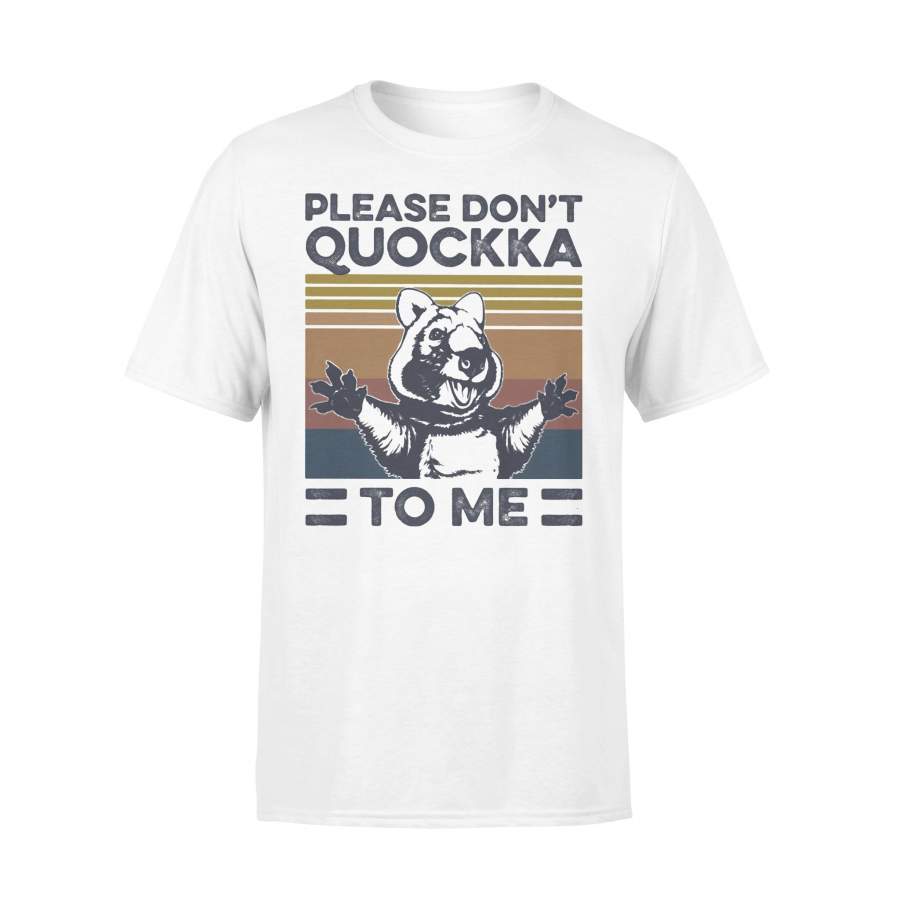 Please Don’t Quockka To Me Animal Vintage T-shirt