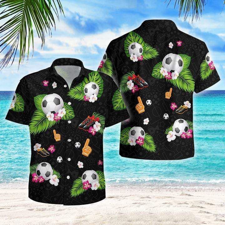 Discover Cool Soccer Summer Vibe Tropical Hawaii Aloha Shirts Ha74039