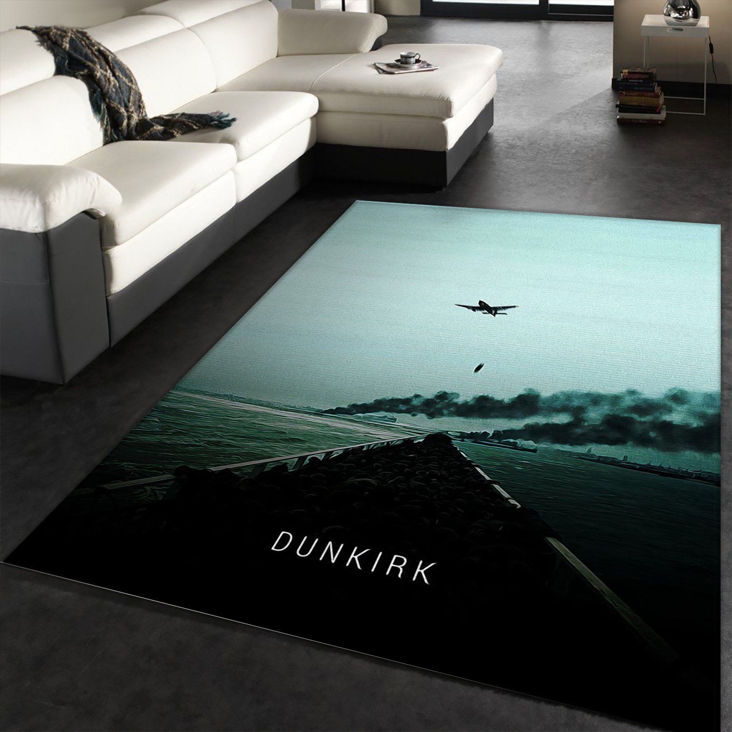 Dunkirk 2017 Area Rug Art Painting Movie Rugs Home US Decor