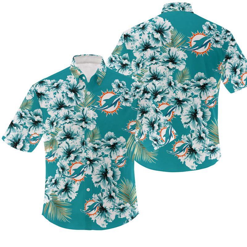 Nfl Miami Dolphins Hawaiian 3D Shirt