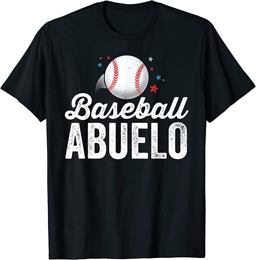 Baseball Abuelo T-Shirt Grandpa Grandfather Latino Gift T-Shirt