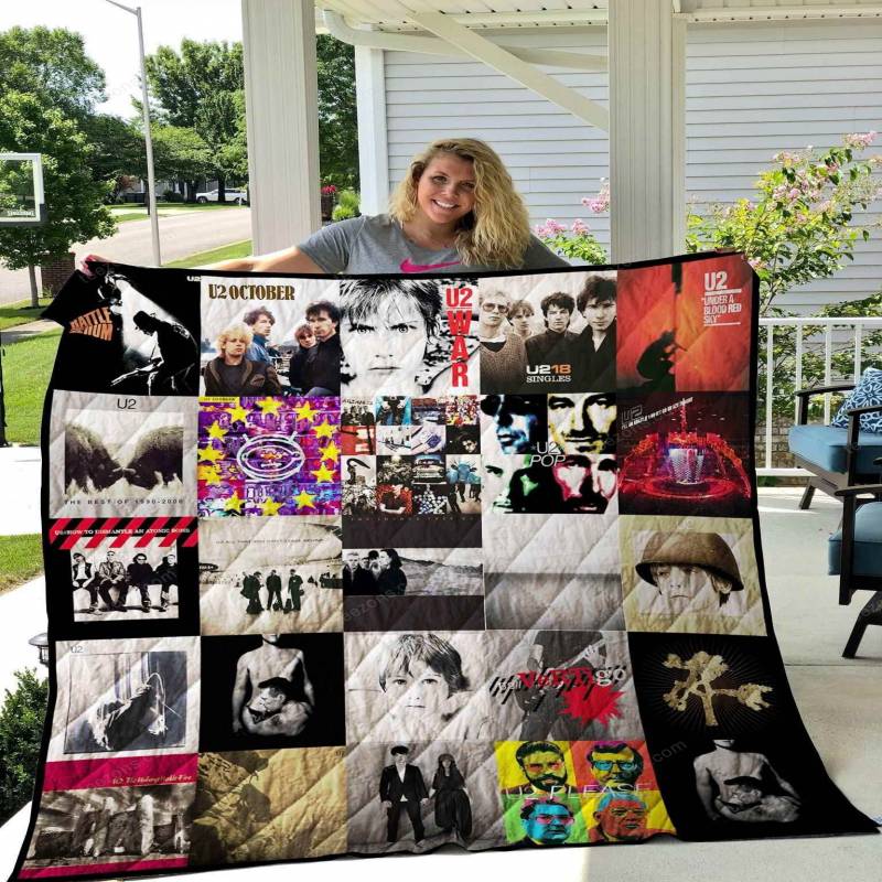 U2 Band Blanket TH1709 Quilt