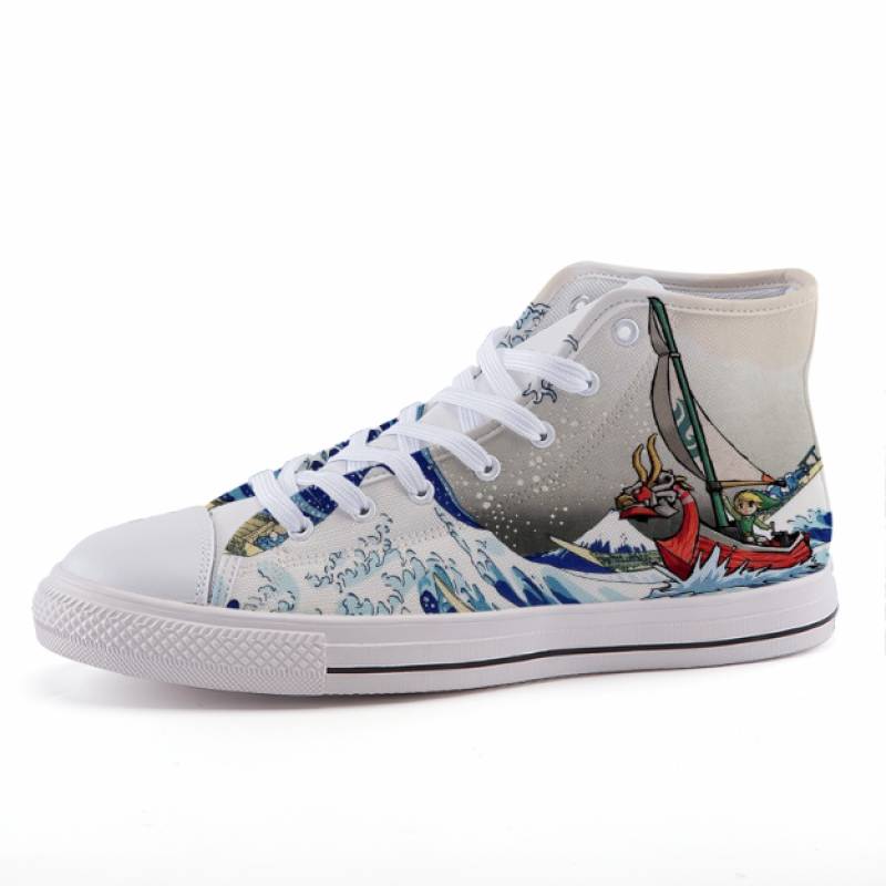 Legend of Zelda Link Japanese Wave Game Sneaker Shoes