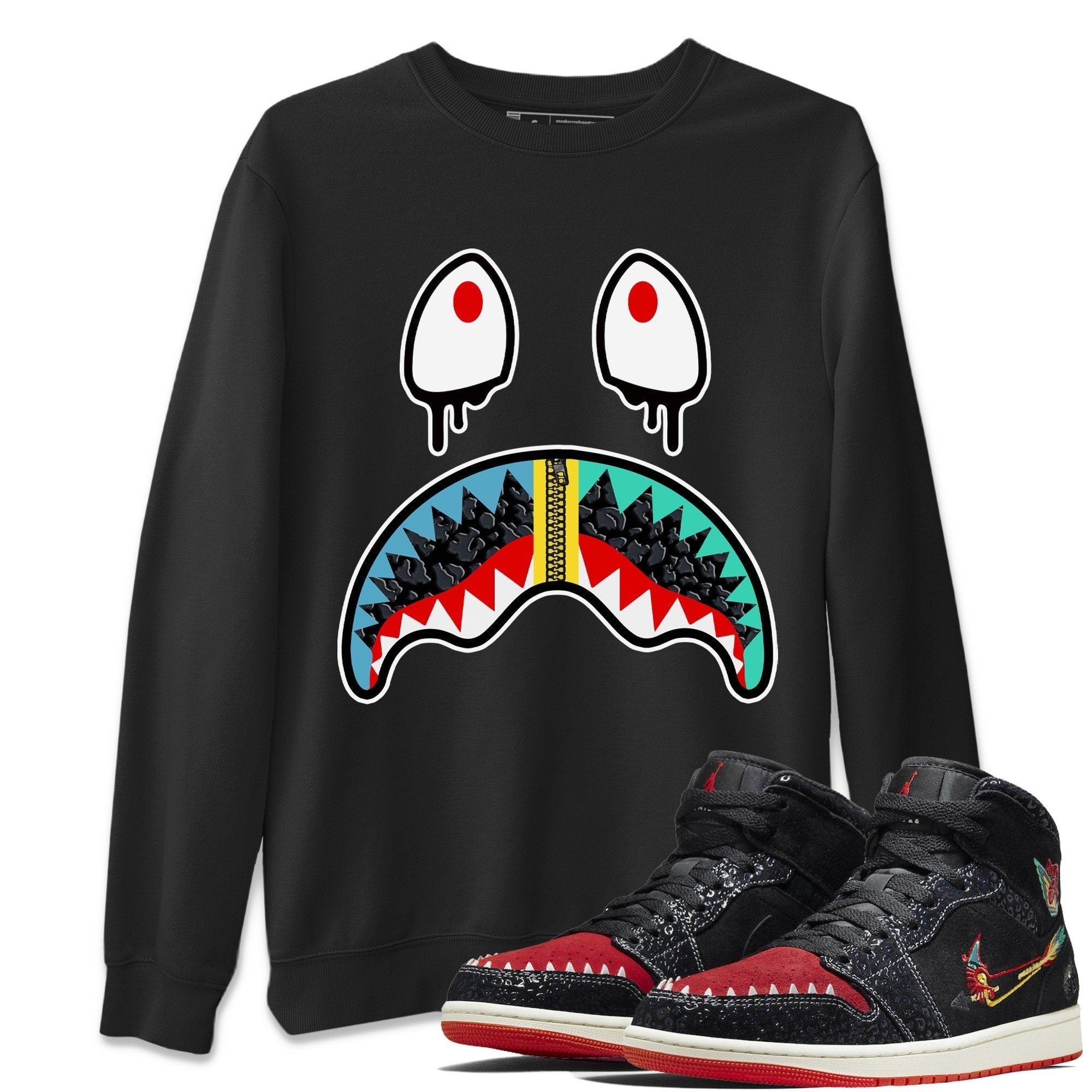 Shark Face Sweatshirt – Air Jordan 1 Siempre Familia