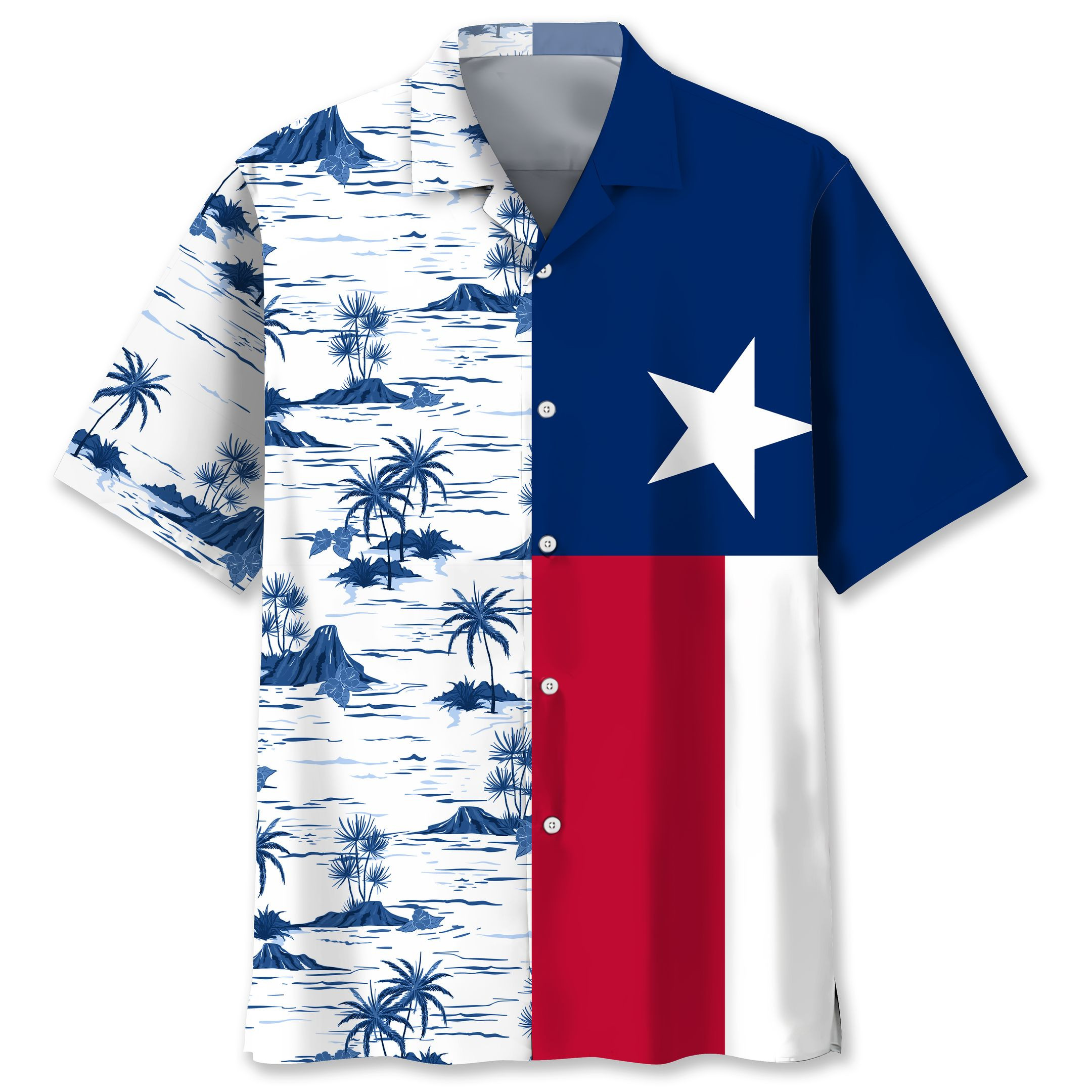 Texas Coconut Hawaiian Shirt Ha105026