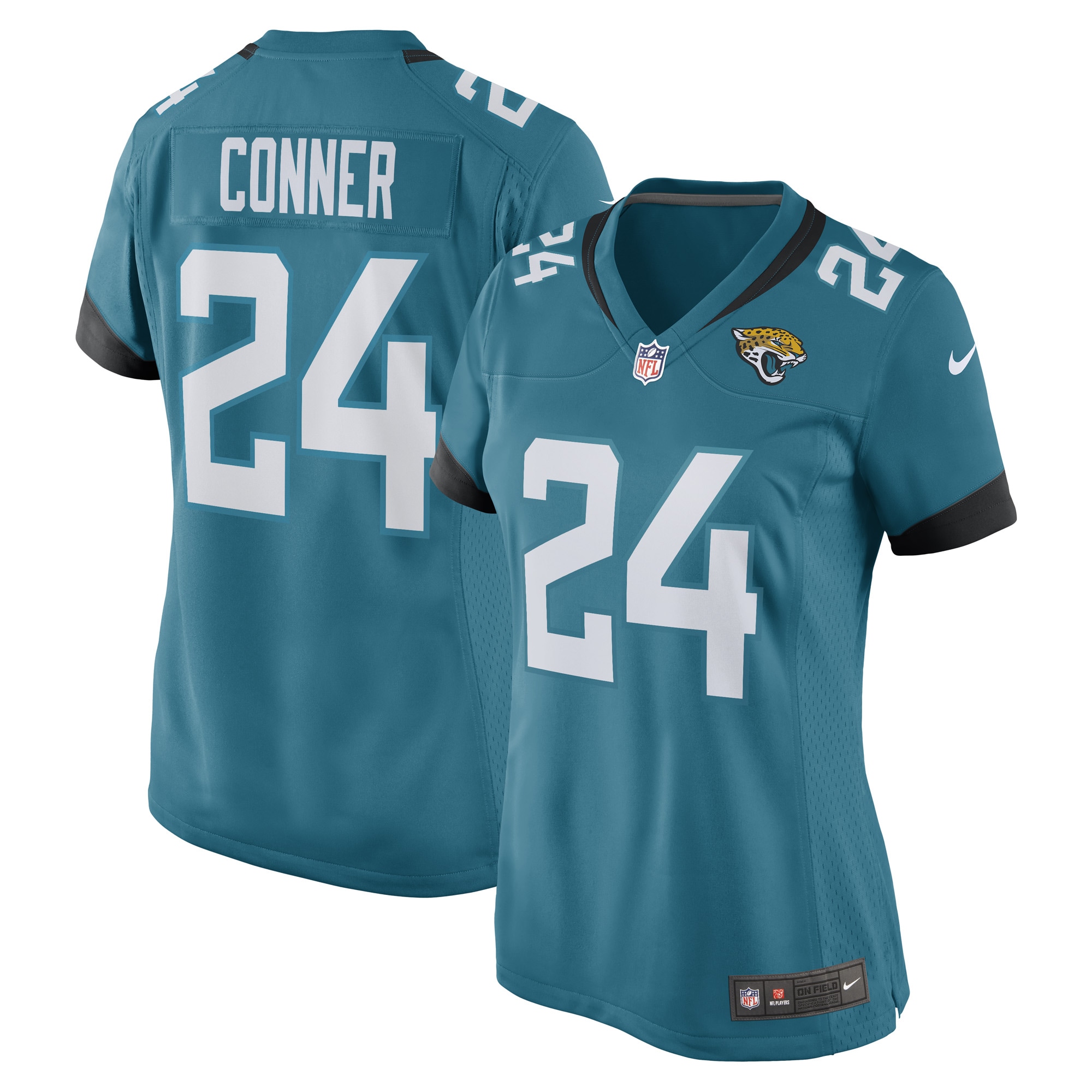 Women’s Jacksonville Jaguars Snoop Conner Teal Game Player Jersey