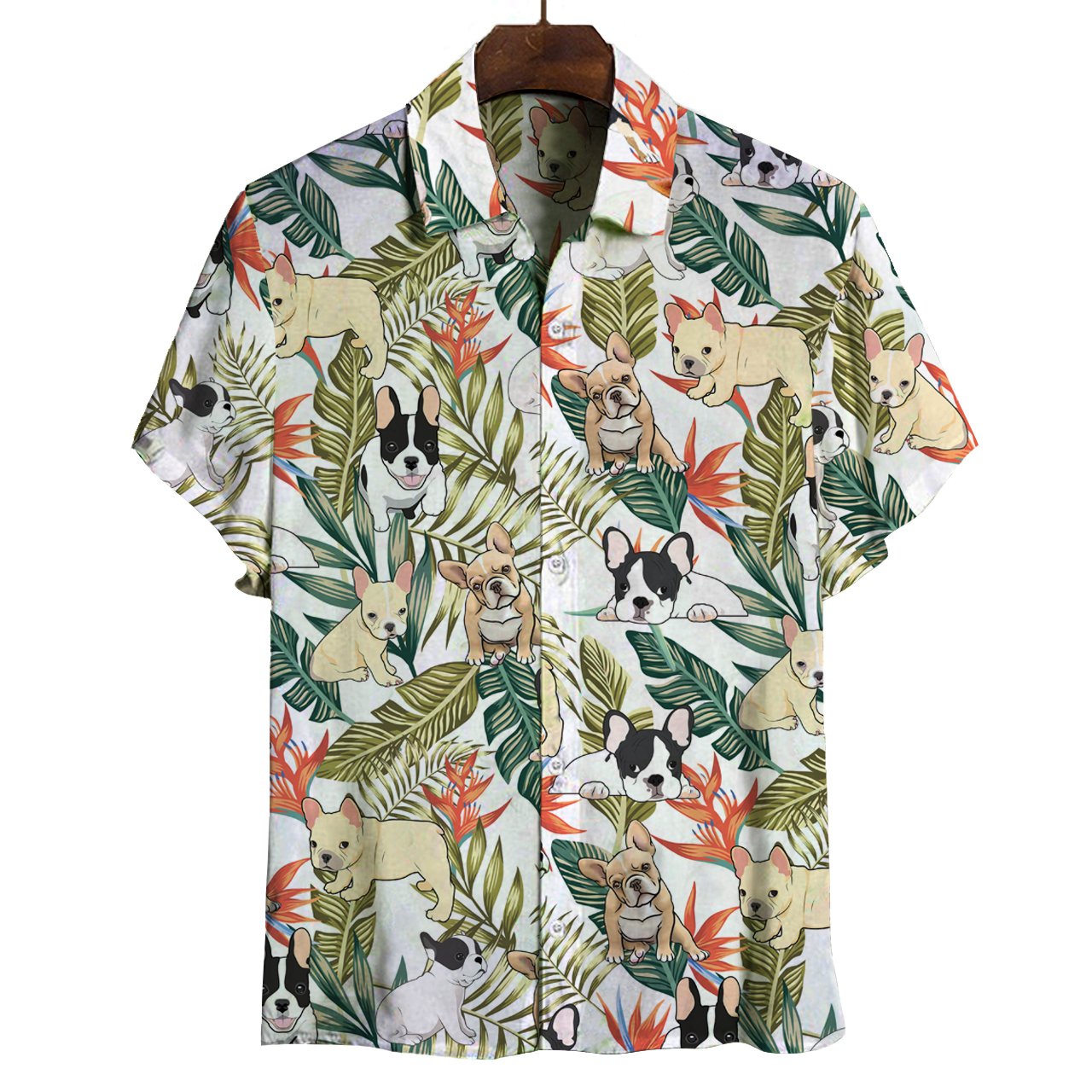 French Bulldog Hawaii Shirt Ha74654