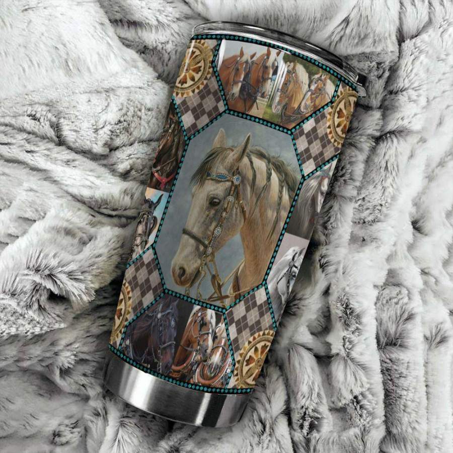 Horse Gh4 Insulated Stainless Steel Tumbler Cup