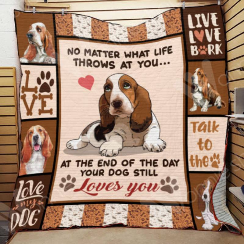 Basset Hound Dog Blanket DCB1402 79O43