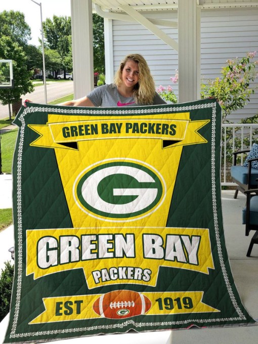 Green Bay Packers V18 3 D Printing Quilt Gift For Fan Football Lovers