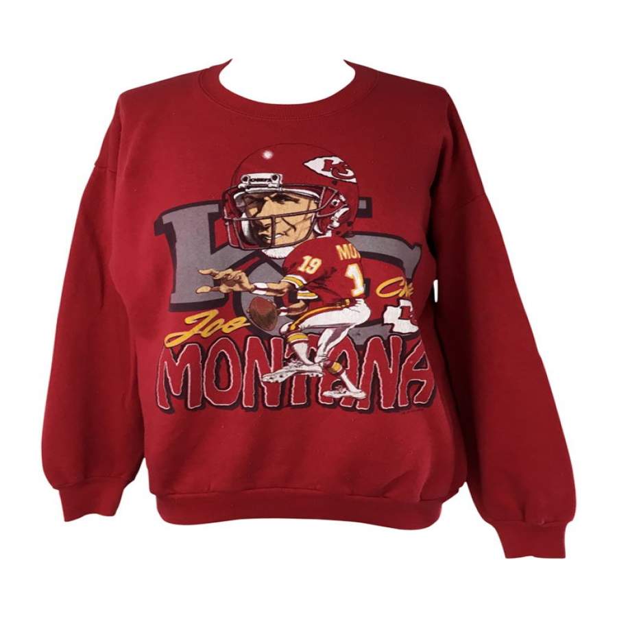 Vintage Kansas City Chiefs Graphic Sweatshirt S0082