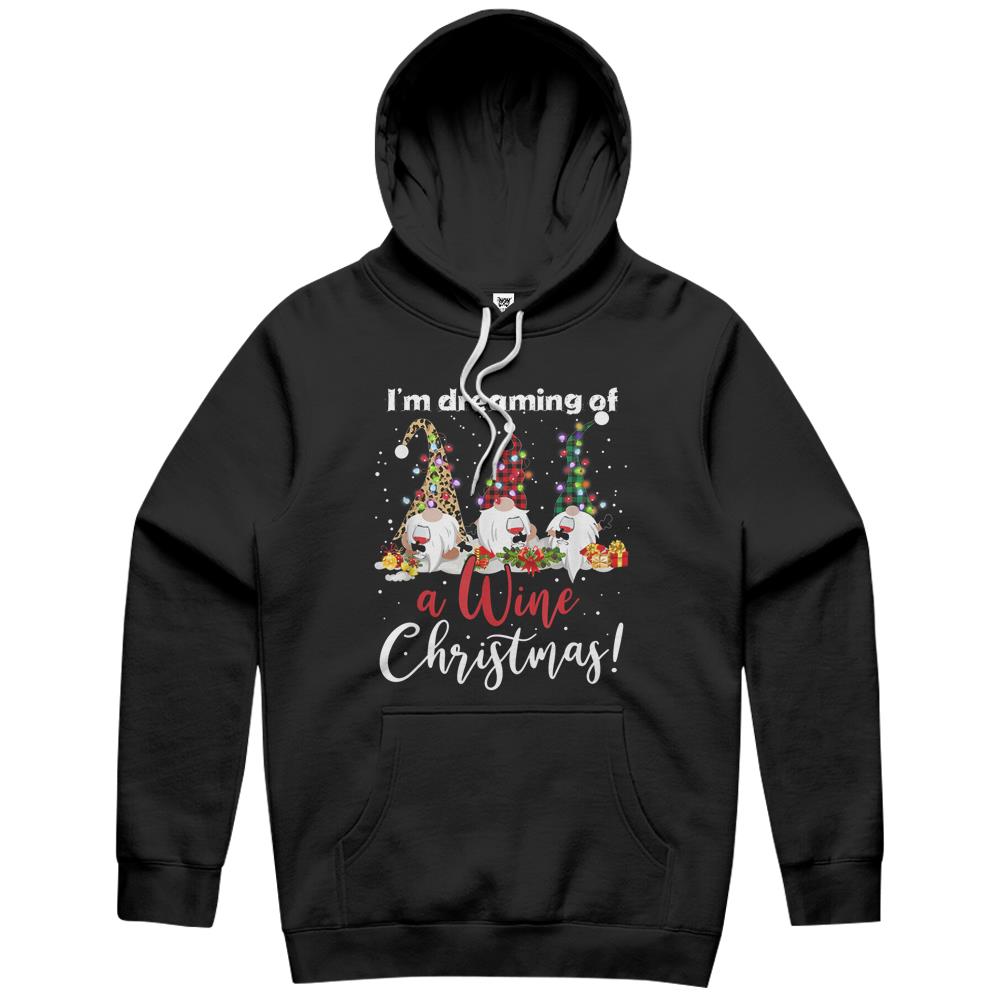 I’M Dreaming Of A Wine Christmas Hoodie