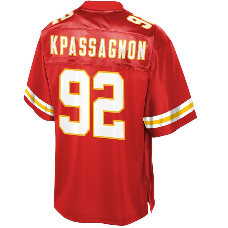 Tanoh Kpassagnon Kansas City Chiefs NFL Pro Line Player Jersey – Red