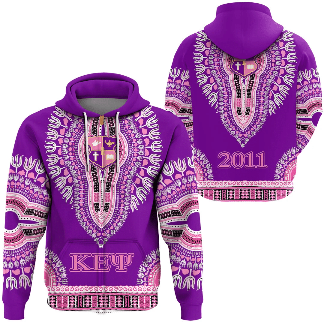 Forbescloth Hoodie – Kappa Epsilon Psi Dashiki Zip Hoodie A31