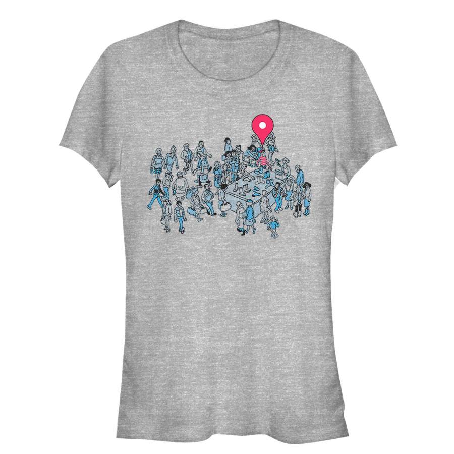 Where’s Waldo Junior’s Location Found  T Shirt