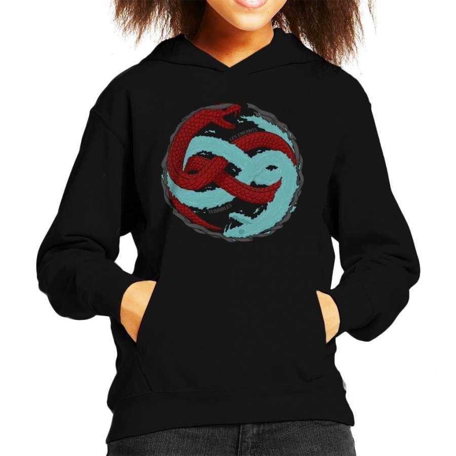 Twin Snakes Metal Gear Solid Kid’s Hooded Sweatshirt