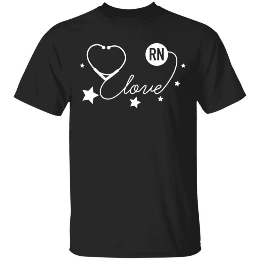 Love Nurse Personalized Text G500 5.3 oz. T-Shirt
