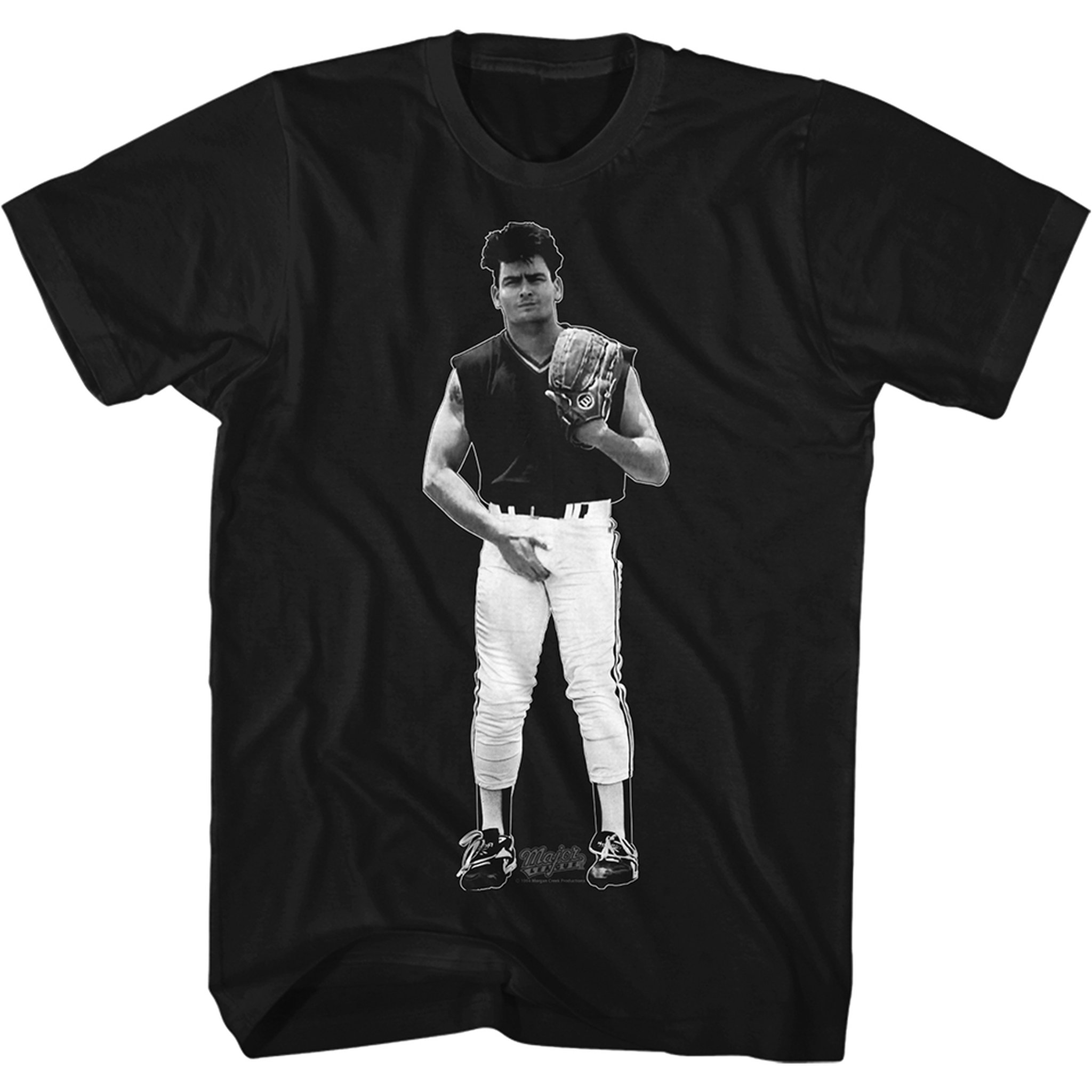 Major League Junk Black Adult T-Shirt