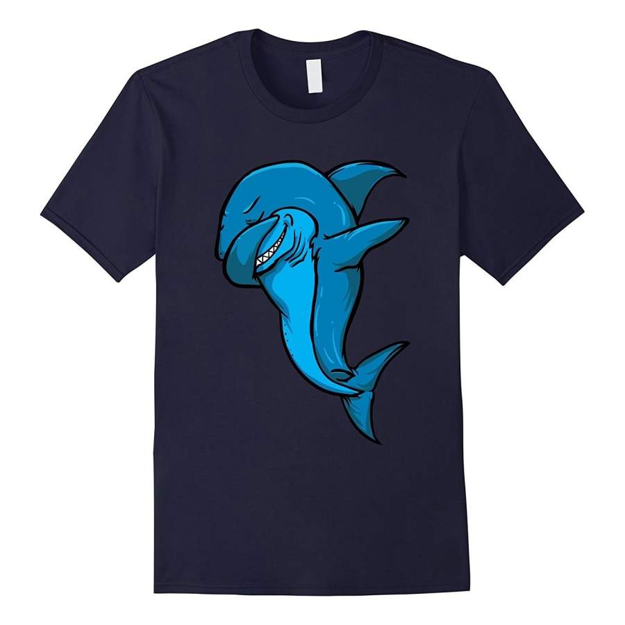 Shark Funny Dance Gift Tee Shirt Cheap Fashion Short Sleeved T-Shirt For Men