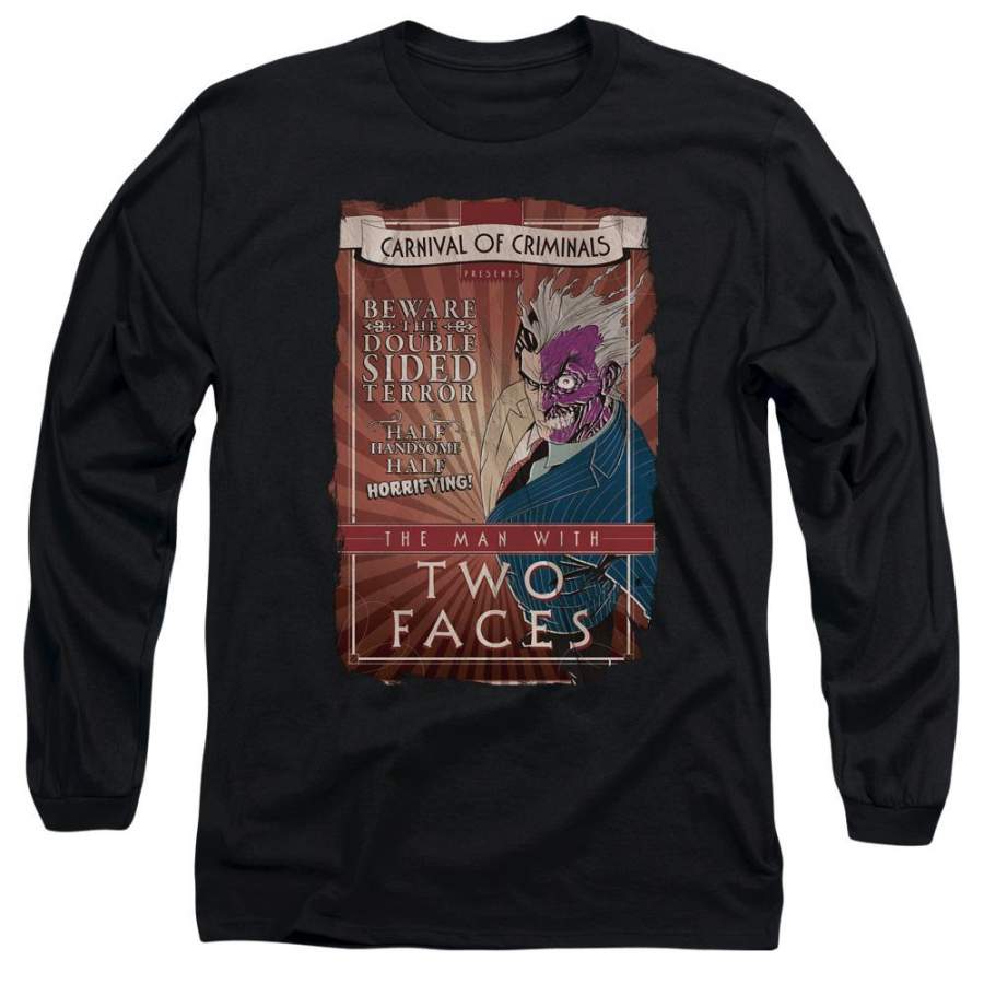 Batman – Two Faces Long Sleeve Adult 18/1