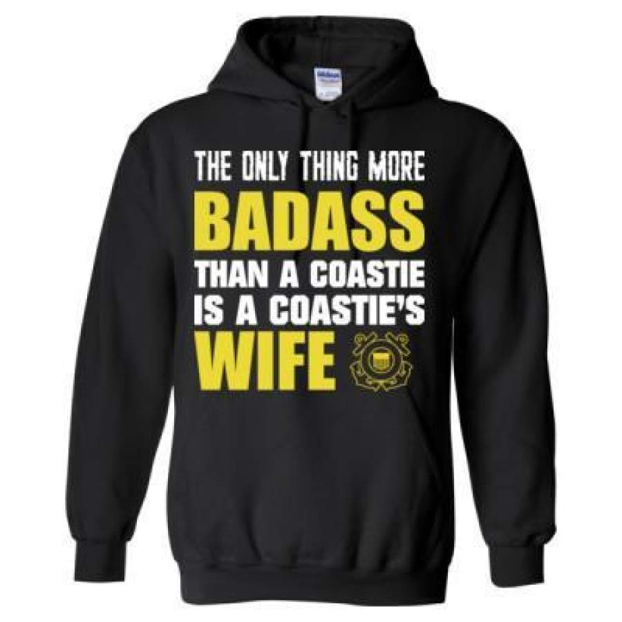 AGR The Only Thing More Badass Than A Coastie Is A Coastie’s Wife – Heavy Blend™ Hooded Sweatshirt