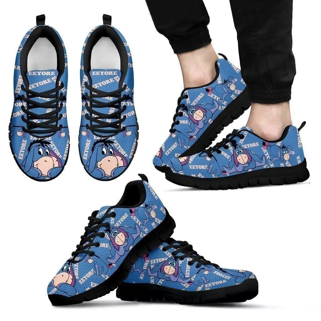 Eeyore Winnie The Pooh Sneakers Fan Gift Idea Mn09