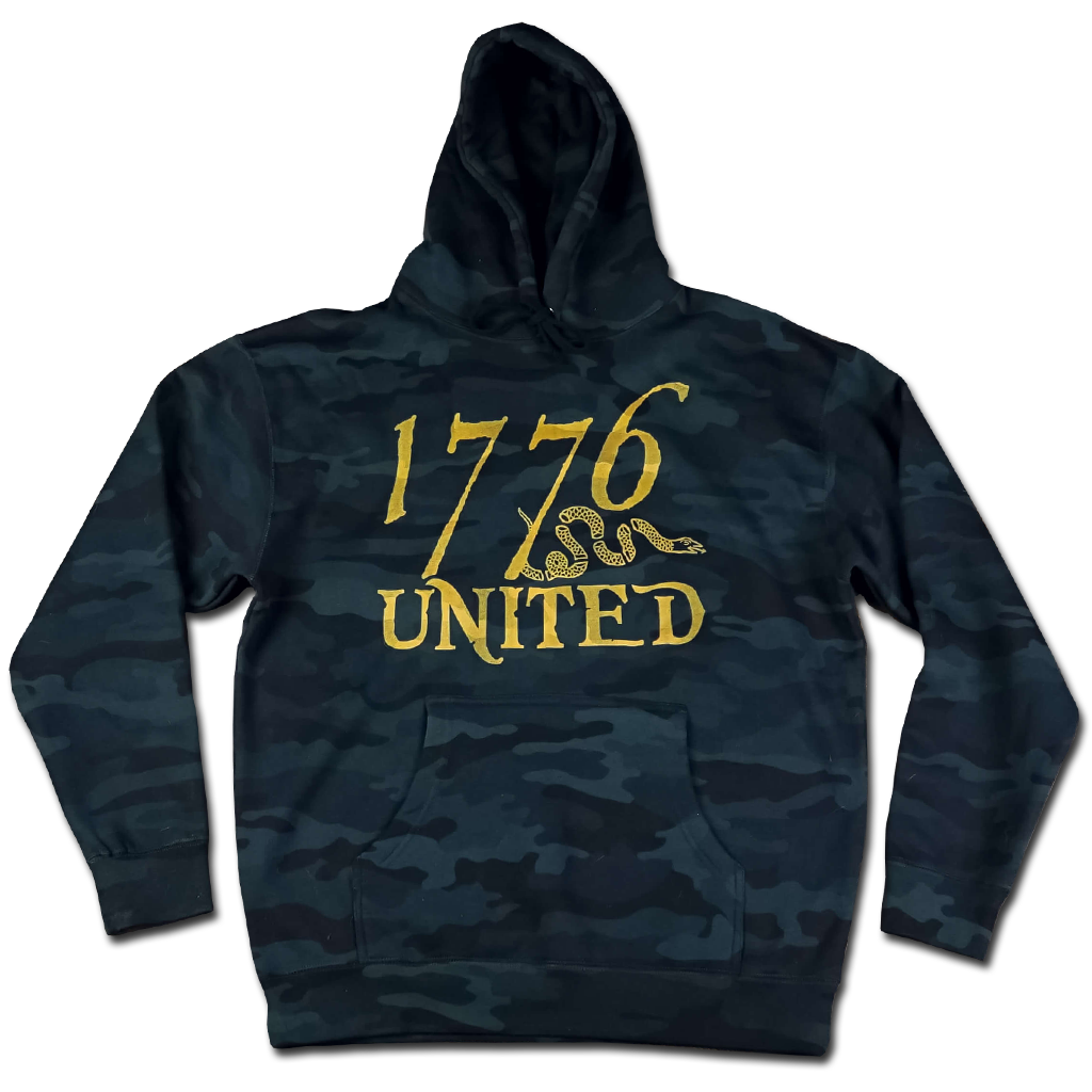 1776 United® Logo Hoodie – Camo Edition