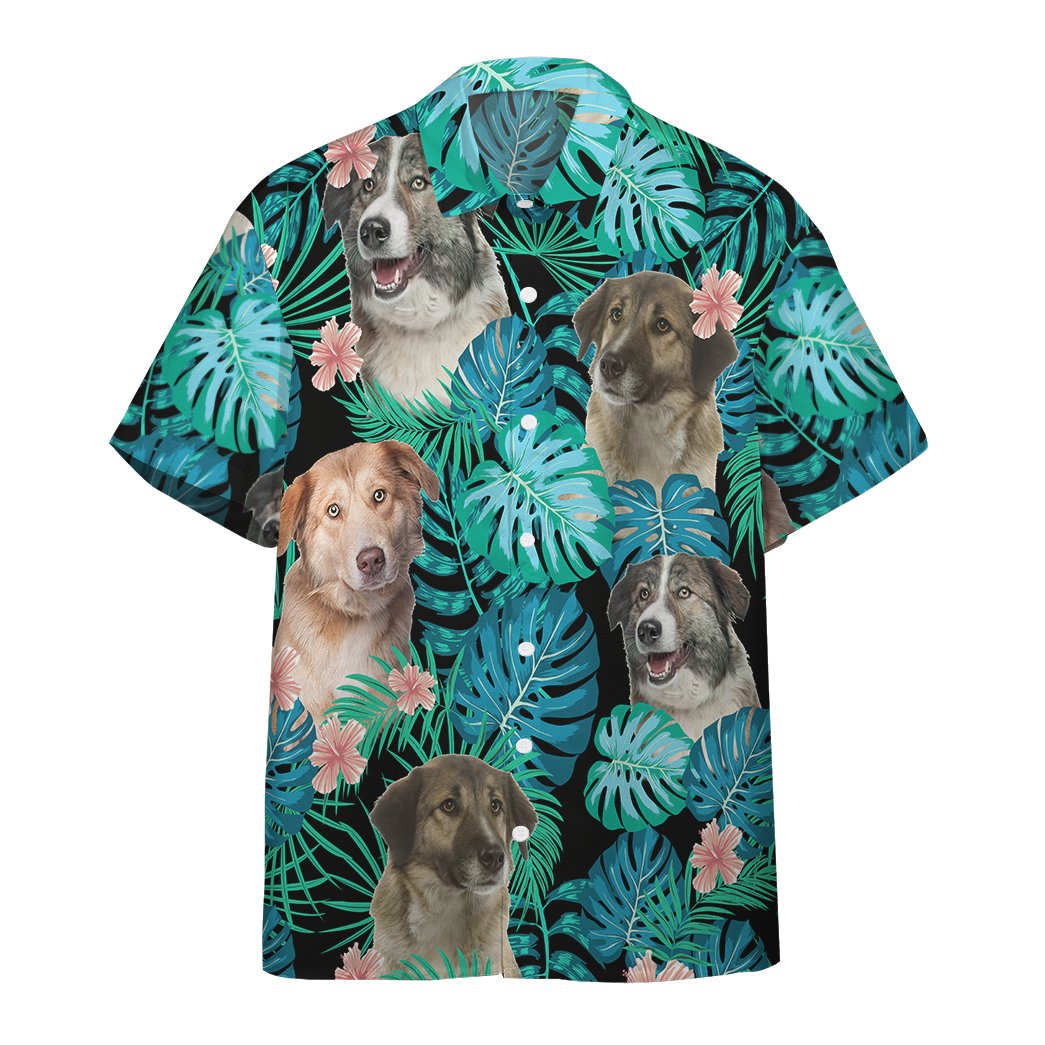 Tropical Summer Aidi Dog Life Style Hawaiian Unisex Print Aloha Short Sleeve Casual Shirt Ha18467