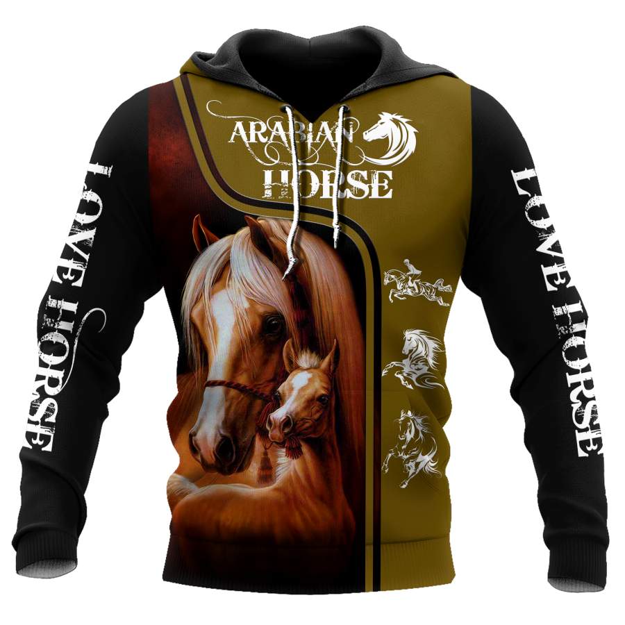 Arabian Horse 3D All Over Printed Shirts Pi12102004