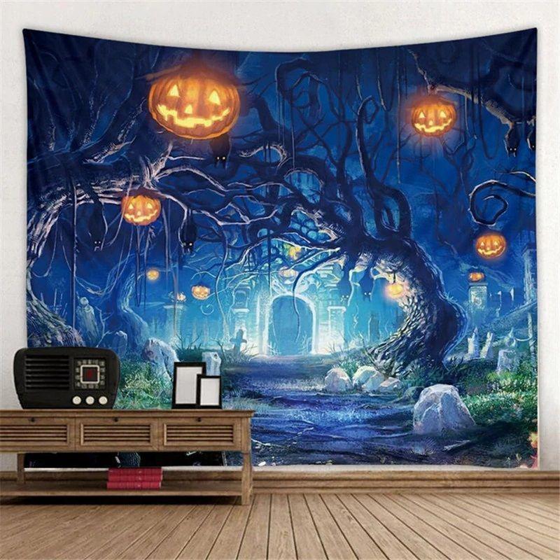 Blanketify To My Family Holiday Pumpkin Jack O Lantern Way To The Hell Family Fleece Blanket Gift For Girls Birthday Gift Halloween Gift Home Decor Bedding Couch Sofa Soft And Comfy Cozy