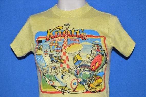 80S Knott S Berry Farm Amuset Park Shirt