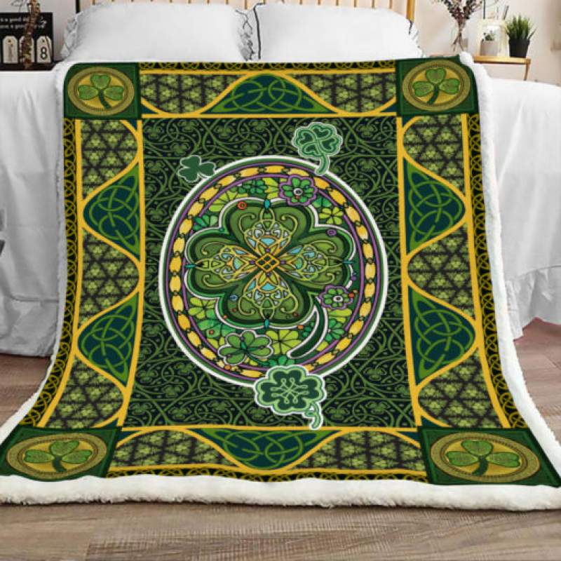 Irish Celtic Sherpa Blanket JR2001 73O49