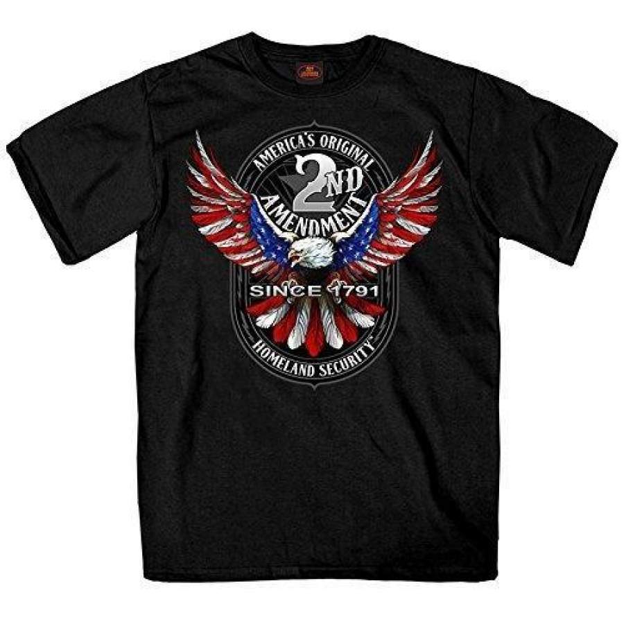 Hot Leathers 2nd AMendMent Patriot Eagle T-Shirt