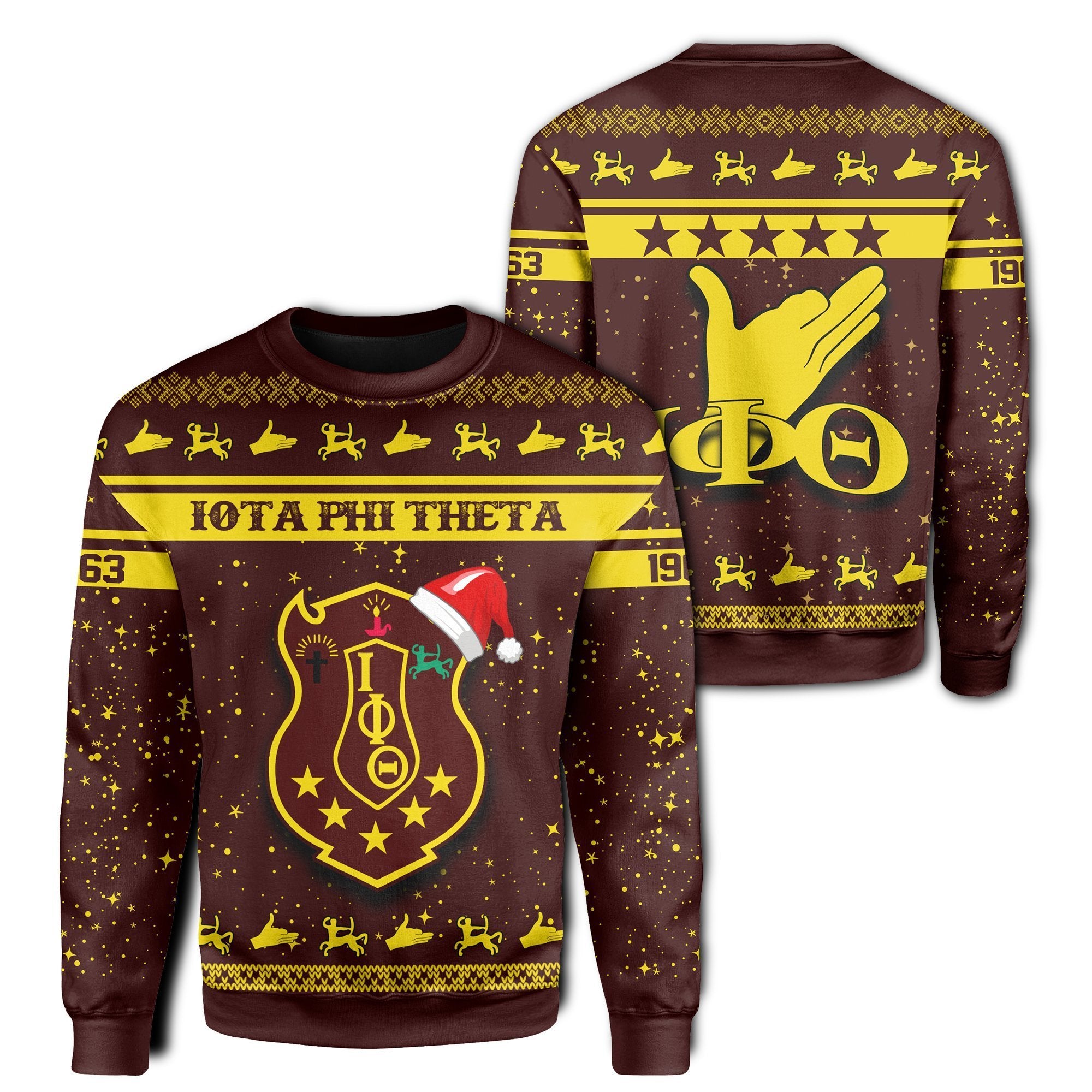 Greek Life Sweatshirt – Iota Phi Theta Christmas Sweatshirt