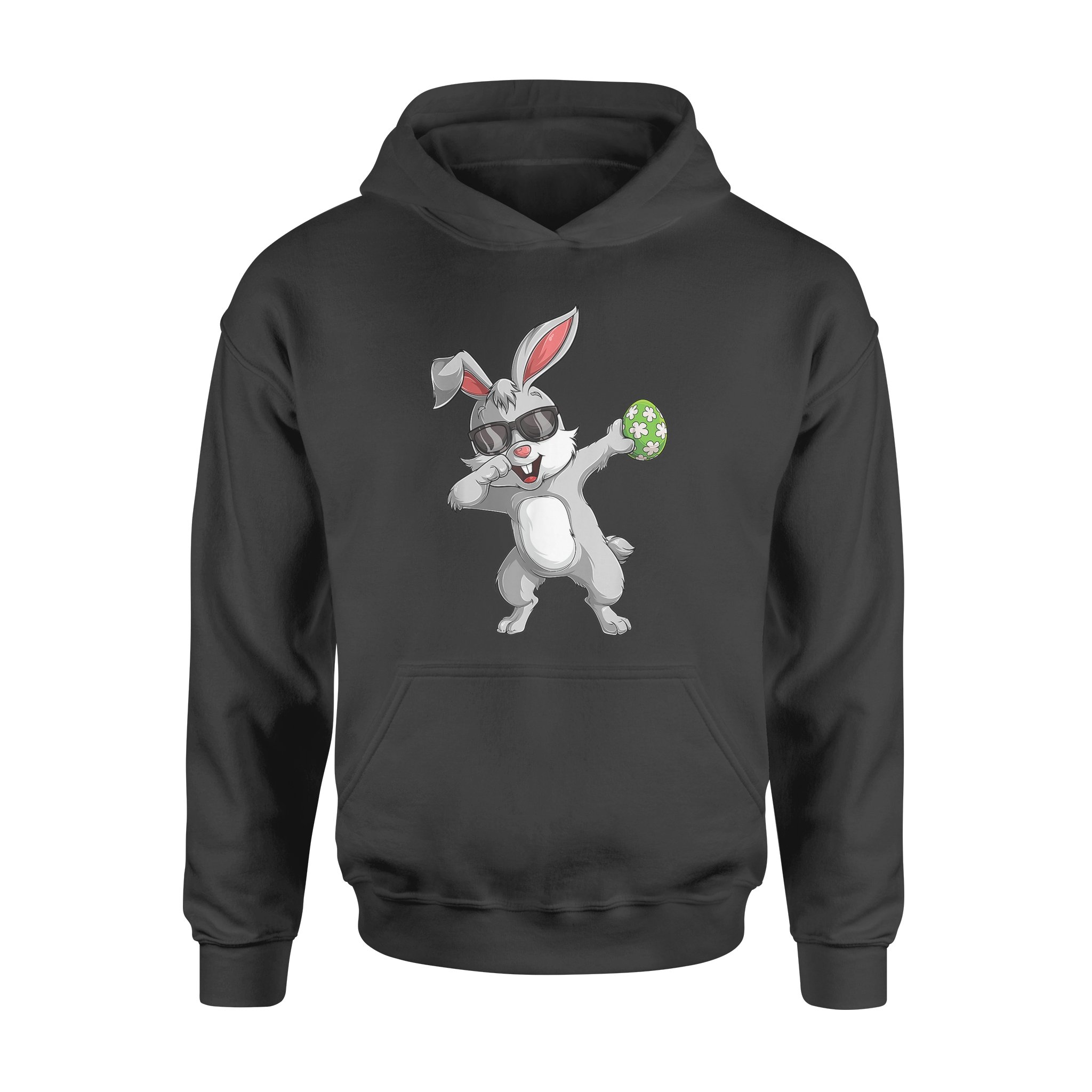 Dabbing Rabbit Easter Day Eggs Dab Boys Girls Kid Gift Bunny 2 – Standard Hoodie