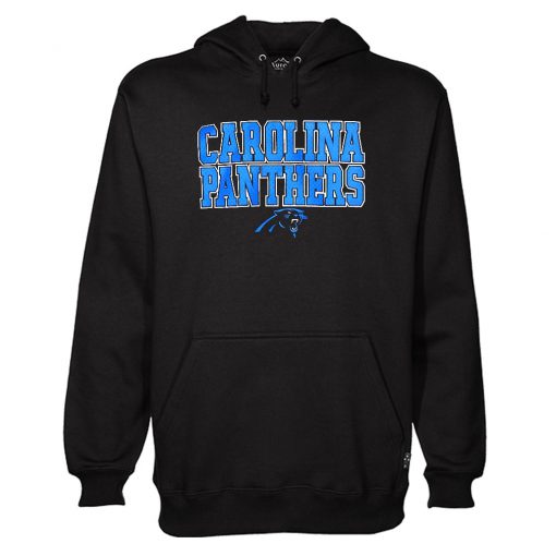 Blue Carolina Panthers Black Hoodie (Oztmu)