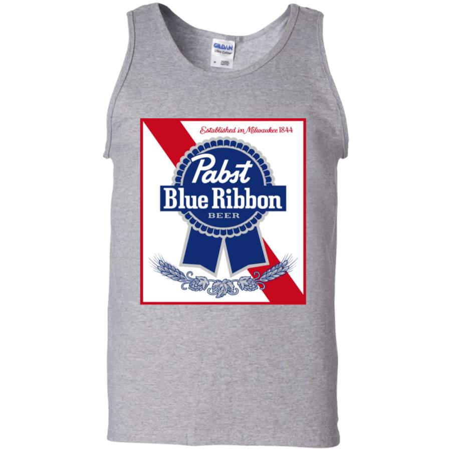 Pabst Blue Ribbon Mens Tank Top T-Shirt